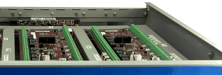 Sentor controller with expansion cards installed