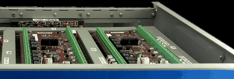 Sentor controller with expansion cards installed